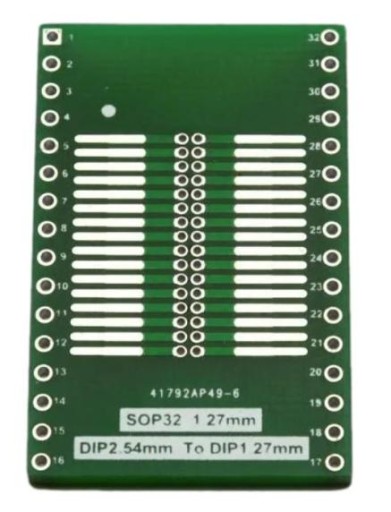 PCB SOP32 až DIP32