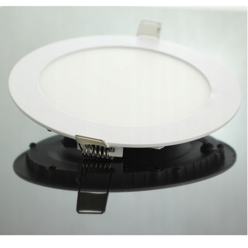 OKRUHOVÝ LED STROPNÝ PANEL 3W S HALOGÉNOVÝM NAPÁJOM