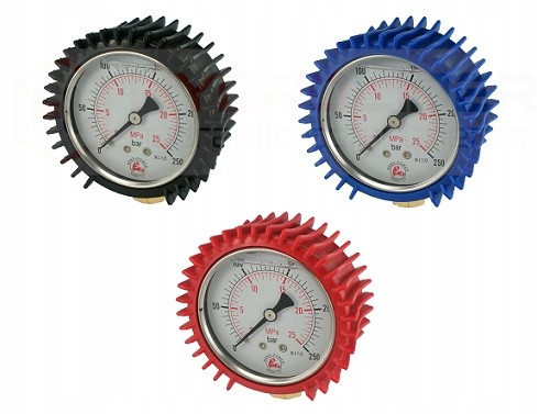 MODRÝ GUMOVÝ KRYT PRE 63mm TLAKOMER