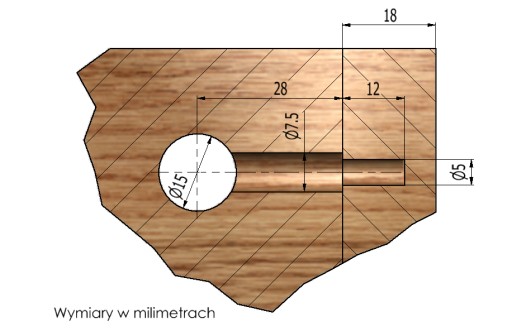 50x Excentrický nábytkový konektor + 18mm plochý kolík
