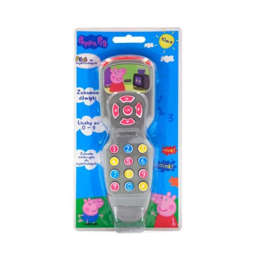 DIAĽKOVÉ OVLÁDANIE INTERAKTÍVNEJ TV PEPPA PIG HOVORÍ POĽSKÝ