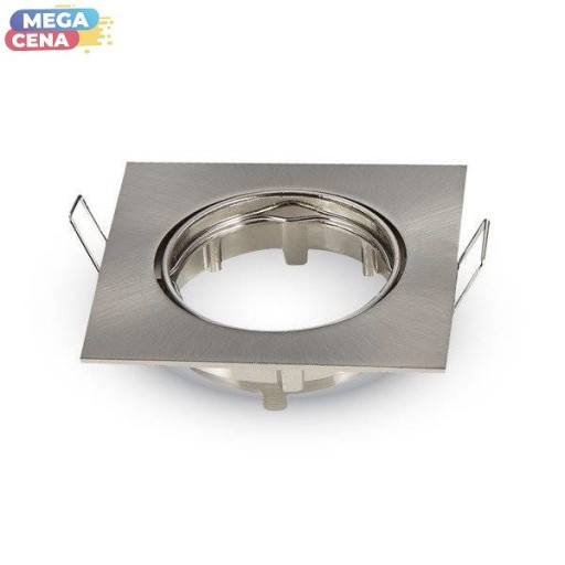 Očko V-TAC GU10 Square Movable Satin VT-779