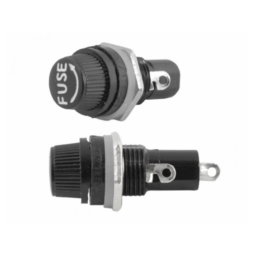 POUZDRO PRE SKLENENÁ POISTKOVÁ ZÁSUVKA 20mm POISTKA