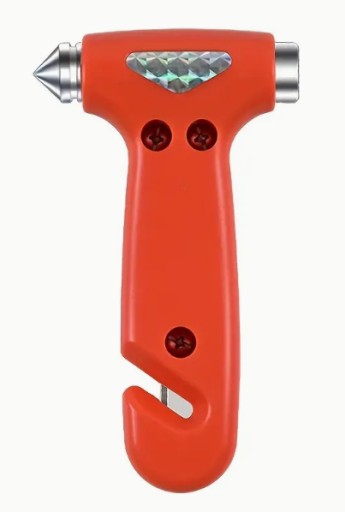 Life Safety Hammer na rozbitie okna a rezač bezpečnostných pásov 3 v 1