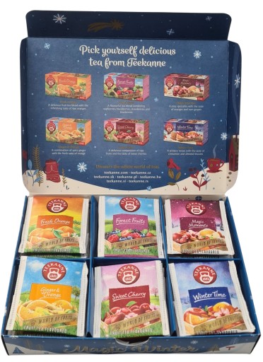 ČAJOVÁ SÚPRAVA TEEKANNE MAGIC WINTER COLLECTION 6 príchutí, po 5 vrecúšok