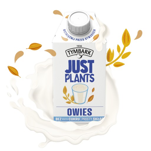 Rastlinný nápoj Oats Tymbark Just Plants 0,5l