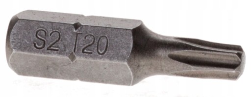 PROFESIONÁLNY BIT TORX 20 T20x25 mm Skrutka so závitom 2 ks skrutkovací hrot