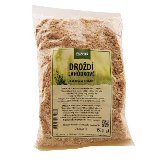 Sušené droždie vločky so sladom 150g Provita