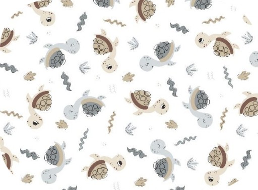 Flanelová plienka 60x80 Turtle Beige