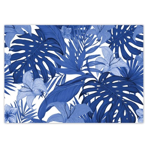 Nálepky A5 LEVEL Classic Blue Monstera