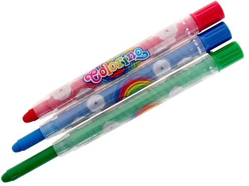 Krútené olejové pastely, 12 farieb Colorino