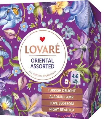 LOVARE ORIENTÁLNA ČAJOVÁ SÚPRAVA 32TX2G KARTÓN