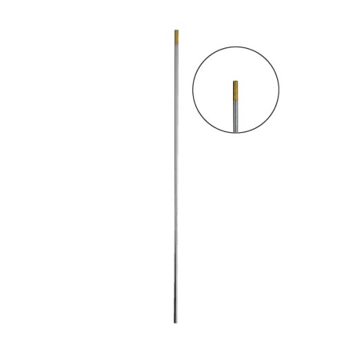 TIG GOLD TUNGSTEN ELECTRODE WX4 1,0x175 10ks
