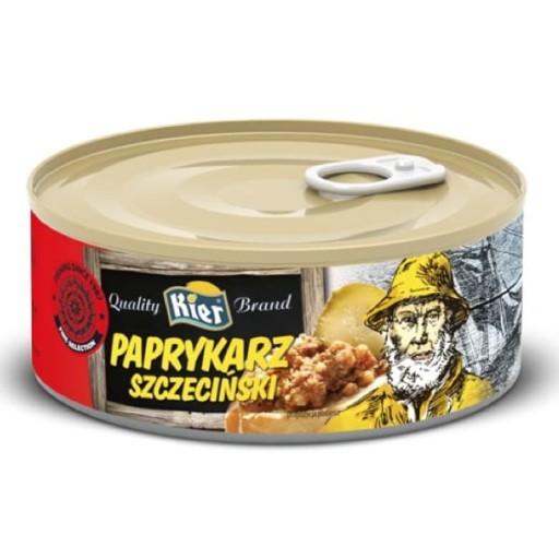 Paprykarz Szczeciński s ryžou ideálny pre konzervované kapaki konzervované 300g KIER