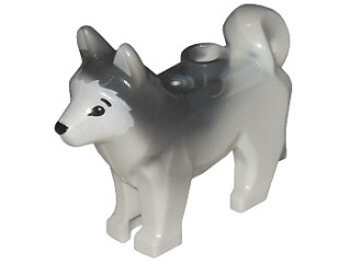LEGO 16606pb001 Husky DOG NOVINKA (2g)