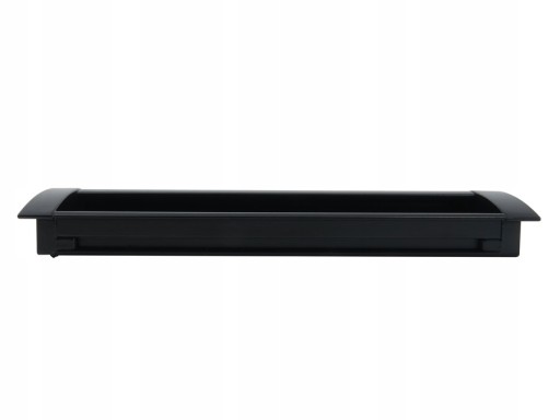ZAPÍSANÁ NÁBYTKOVÁ RÚČKA OBDŽNÍK, MATNÁ ČIERNA LB 326 160 MM