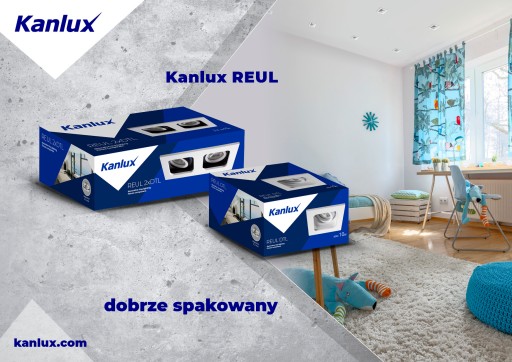 Kanlux REUL DTL W/W GU10 stropné očko