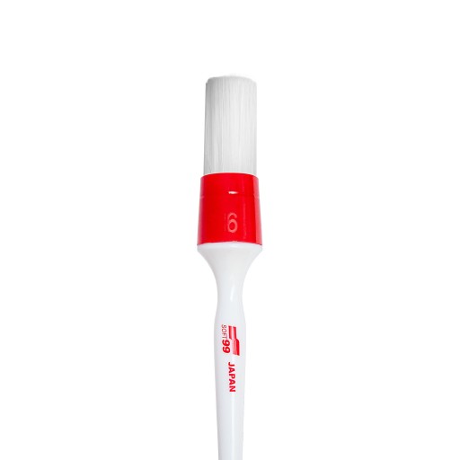 SOFT99 Vonkajšia kefa červená 24 mm