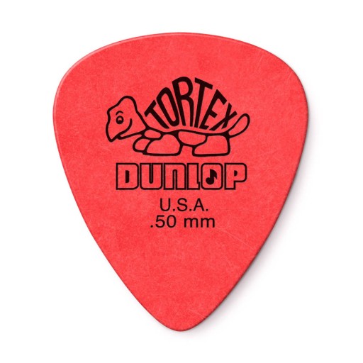 DUNLOP TORTEX STANDARD 418R,50 CUB 0,50 MM