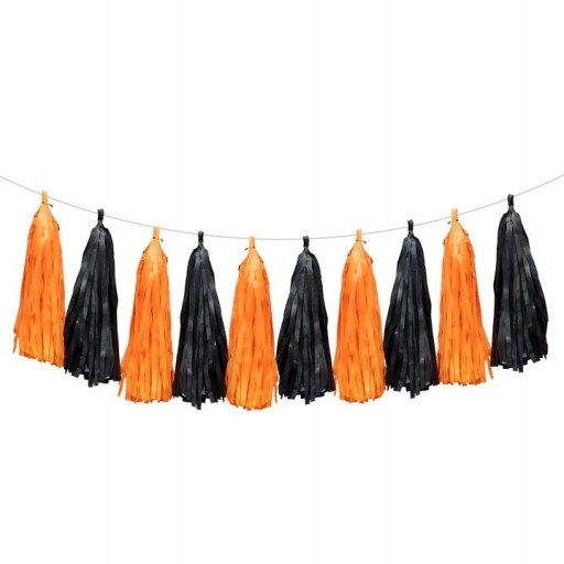 Ozdoby so strapcami Halloween dekorácie 10