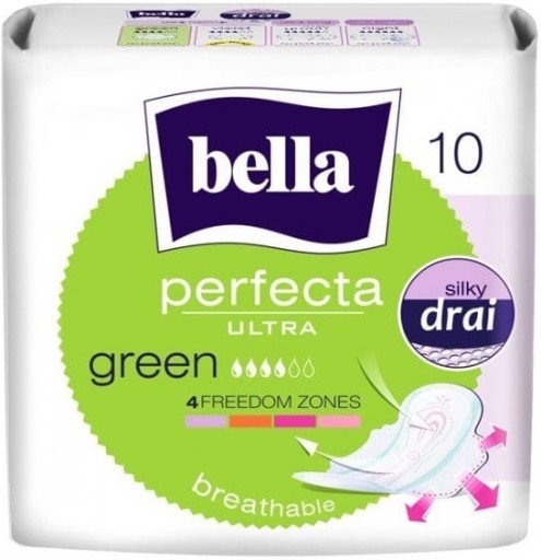 Bella Perfecta Ultra Green hygienické vložky 10 ks