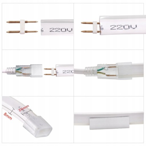 NAPÁJACÍ ZDROJ NAPÄTOVÉHO STABILIZÁTORA PRE NEON LED FLEX