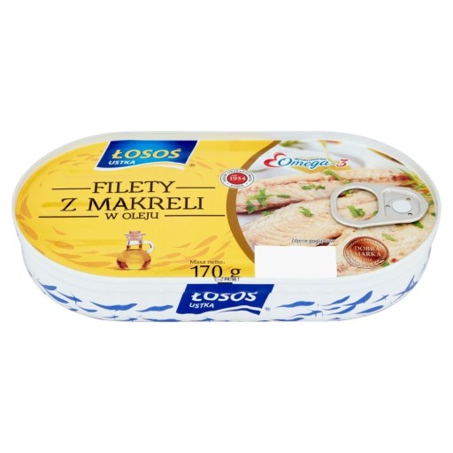 Filet z makrely v oleji, LOSOS 170 g