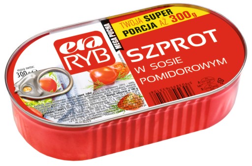 Era Ryb šprota v paradajkovej omáčke 300 g