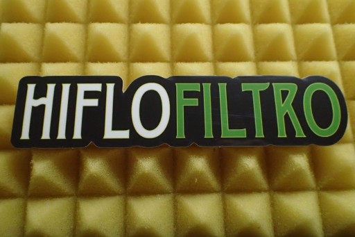 HIFLO FILTER NÁLEPKA HIFLOFILTRO 13,4 x 3,1 cm