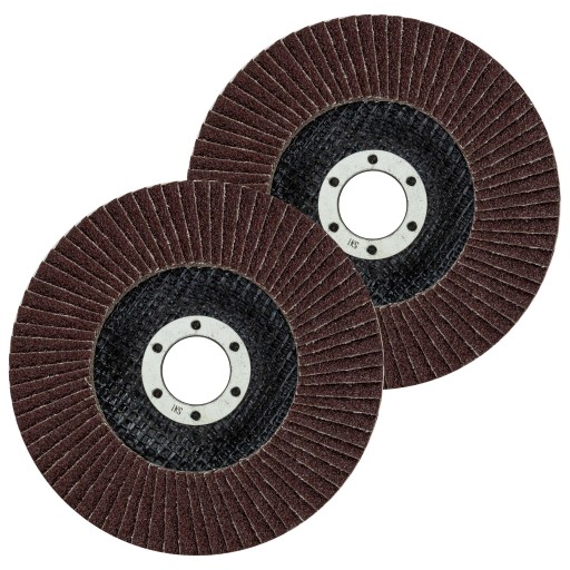 2 x Lamelový brúsny kotúč 125 mm