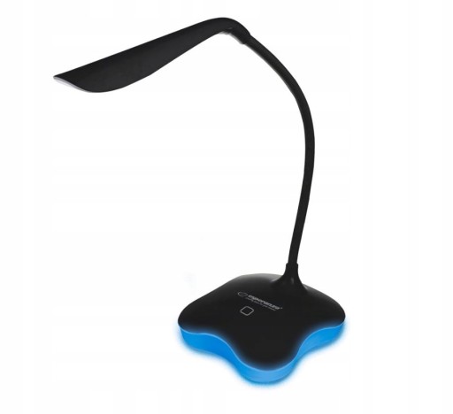 STOLNÁ LAMPA MIMOSA ČIERNA LED