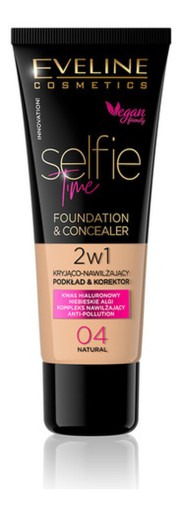 Eveline Selfie Time Foundation-Concealer 2v1 Natural04