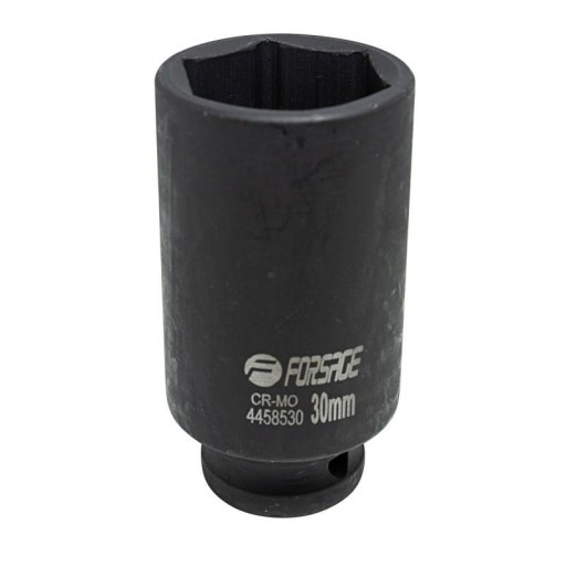 Nárazová špička nástrčnej hlavy hlboká 30 mm 6-bodová 1/2