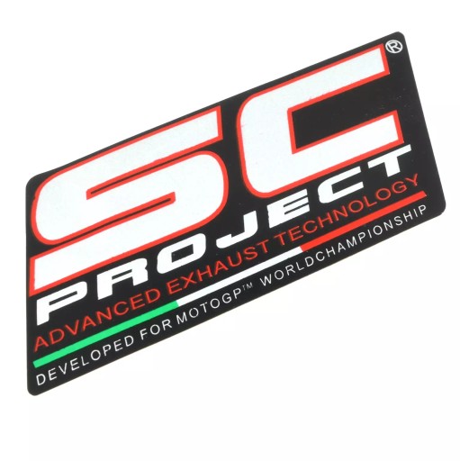 Samolepka SC Project 12x6cm