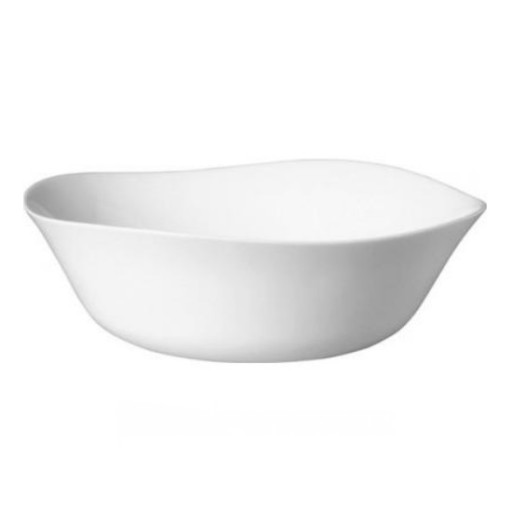 MISKA NA ŠALÁT PARMA 14cm Bormioli biela hranatá opálová misa