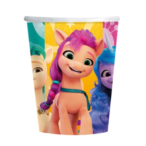MY LITTLE PONY PAPER CUP poníky torta