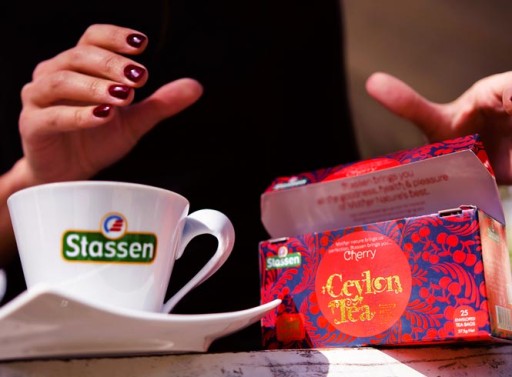 STASSEN Čerešňový čaj - Cejlónsky čierny čaj - ČERŠEŇ - 25 VRECOV