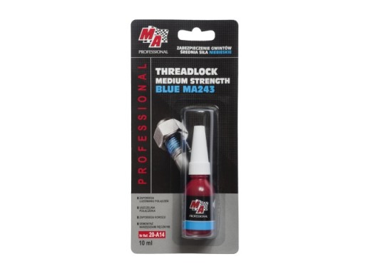 MA- Lepidlo na nite Modrá - Stredná 10ml