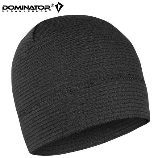 VOJENSKÁ ZIMNÁ ČIAPKA QUICK DRY DOMINATOR, ČIERNA