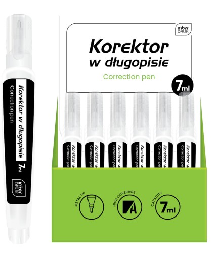 Krycie pero Interdruk s kovovým hrotom, 7 ml