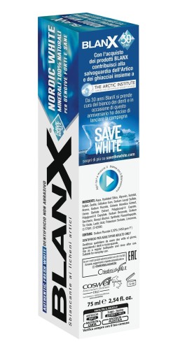 Blanx Nordic White Whitening zubná pasta 75 ml