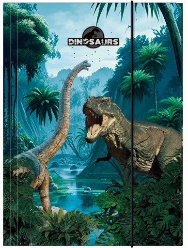 VYSIELANIE S GUMA A4 DINOSAUR T-REX TGA4DN19 DERFORM