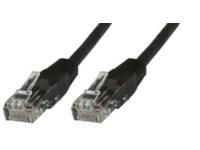 MicroConnect U/UTP CAT5e 1,5M čierne PVC