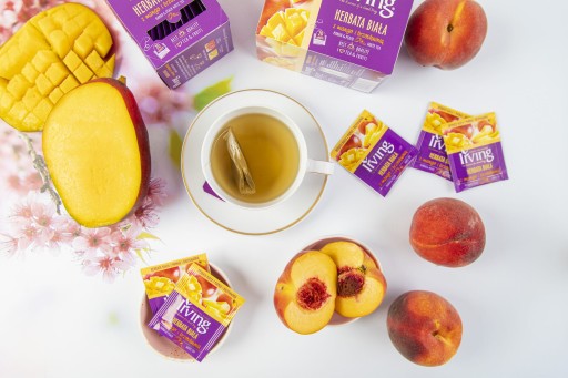 Irving biely čaj Mango s broskyňou