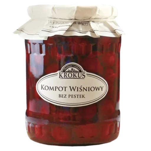 Višňový kompót 700g (320g)