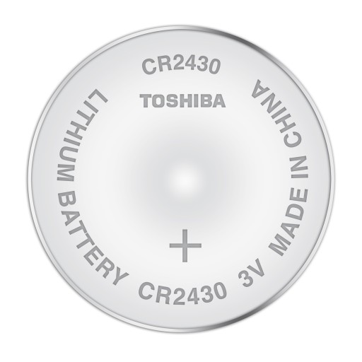 5x TOSHIBA DL CR 2430 3V lítiová batéria JAPONSKÁ