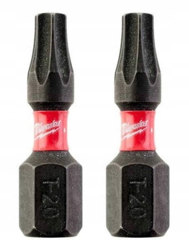 MILWAUKEE SHOCKWAVE BIT TX20 25mm 2ks.