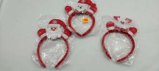 VIANOČNÁ HLAVA HLAVA HLAVA ČELENKA VLASNÁ NA VIANOCE SOBOV SANTA CLAUS