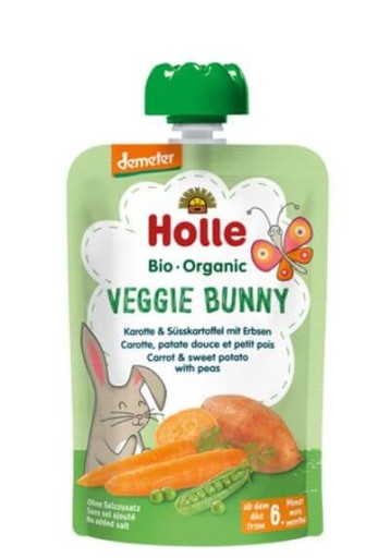 Holle Bio Vegetable Mousse Vegetarian Rabbit 100g