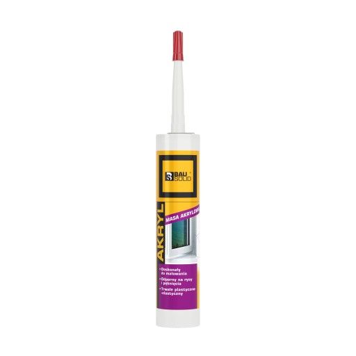 BIELY AKRYL 280ML BAUSOLID